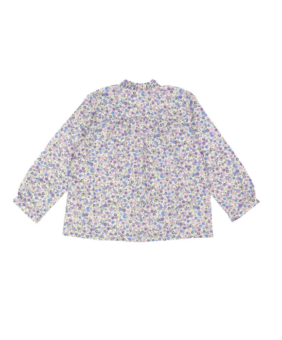 Blouse flowers lilac