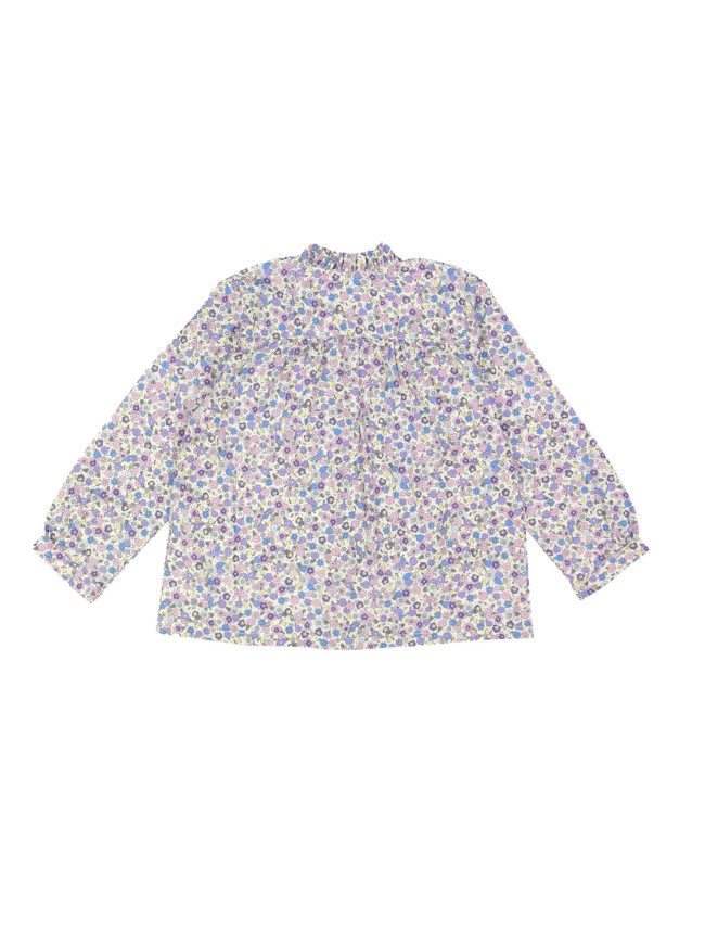 Blouse flowers lilac