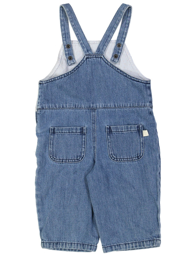 salopette blauw jeans wolk 03j .