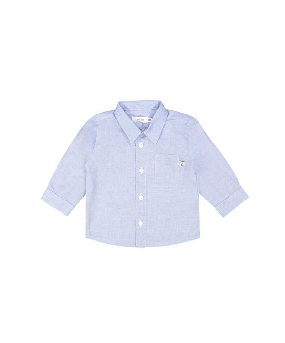 chemise mini bleu clair