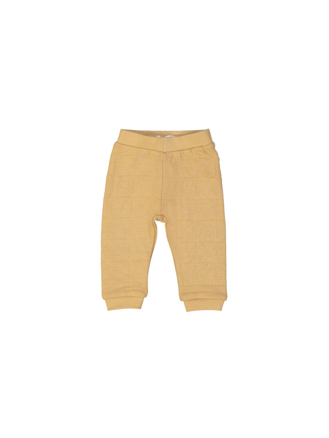 pants comfy mini matelassé camel