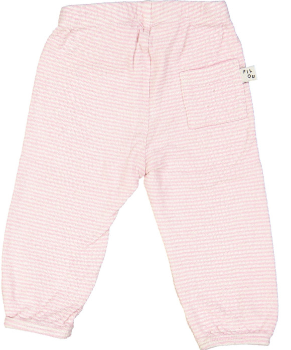 joggingbroek roze gestreept 06m