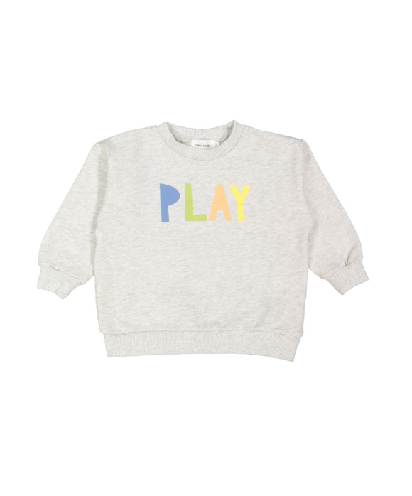 Sweater play lichtgrijs 