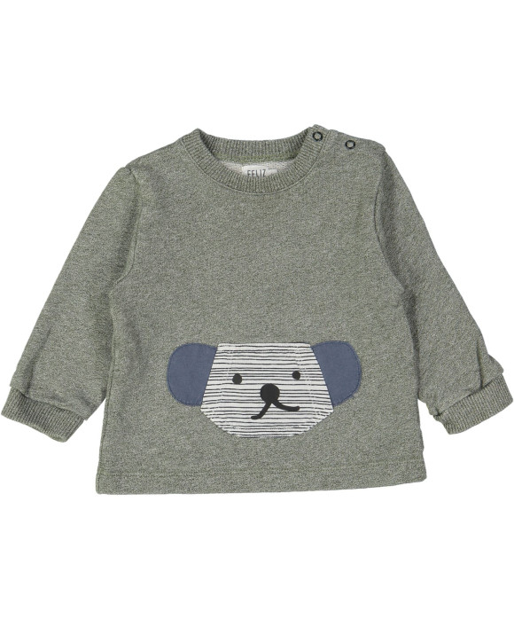 sweater groen beer 09m
