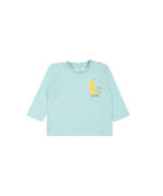 t-shirt mini Monsieur Ba_moon turquoise paste