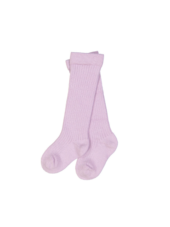chaussettes longues violet