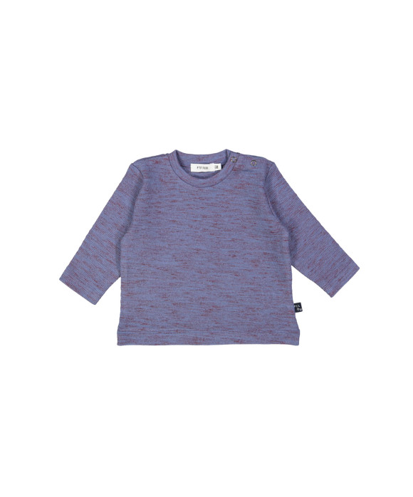 T-shirt mini melange gray-blue