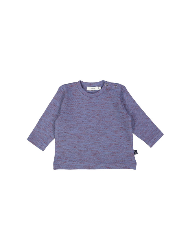 T-shirt mini melange gray-blue