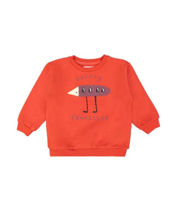 sweater galaxy traveller rood