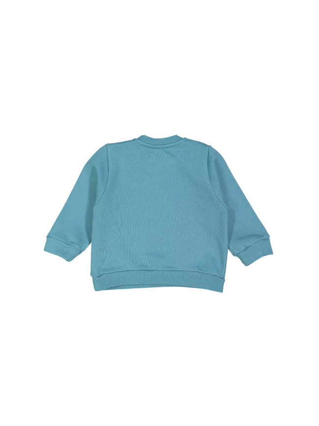 sweater mini happy blauw 06m