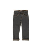jeans grijs slim contrast bruin 10j