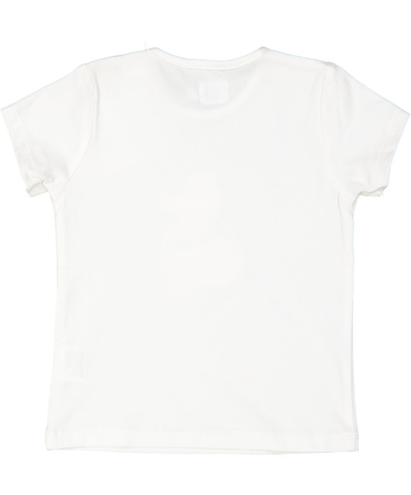 t-shirt wit eend 12m