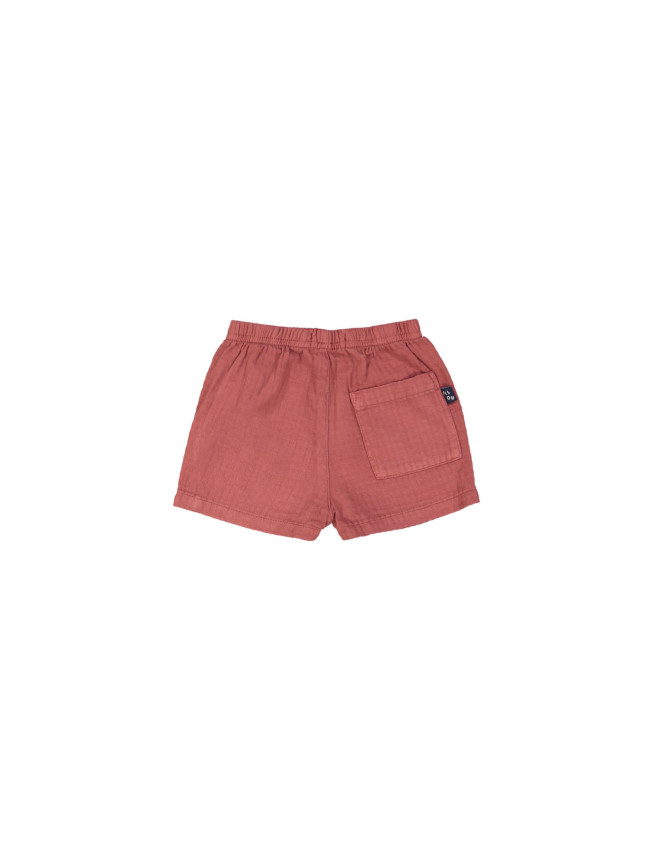 shorts mini burgundy