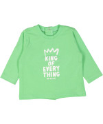 t-shirt groen king everything 01m .