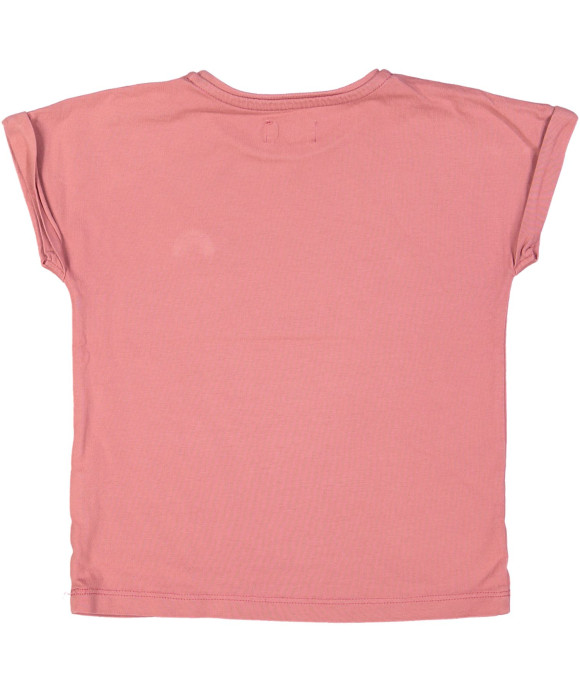 t-shirt roze regenboog 04j