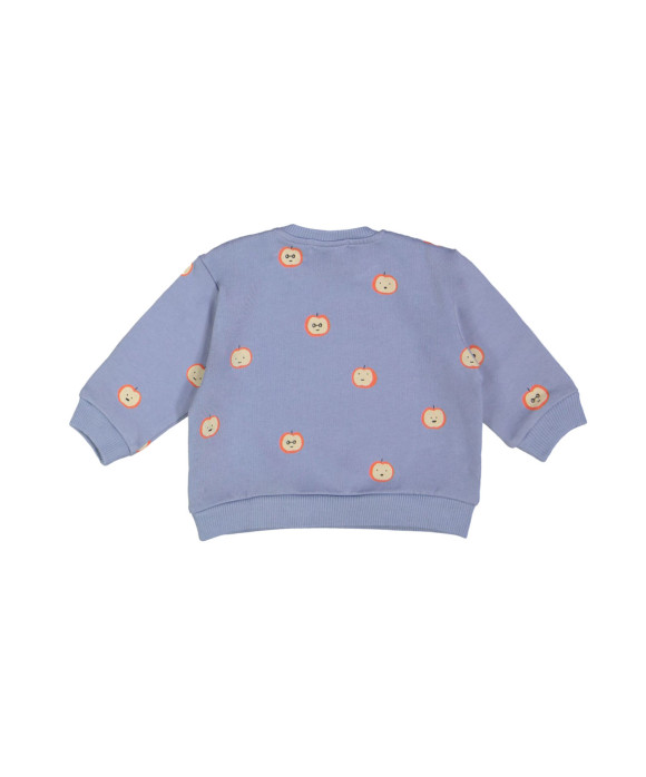 Sweater mini pomme jeans bleu