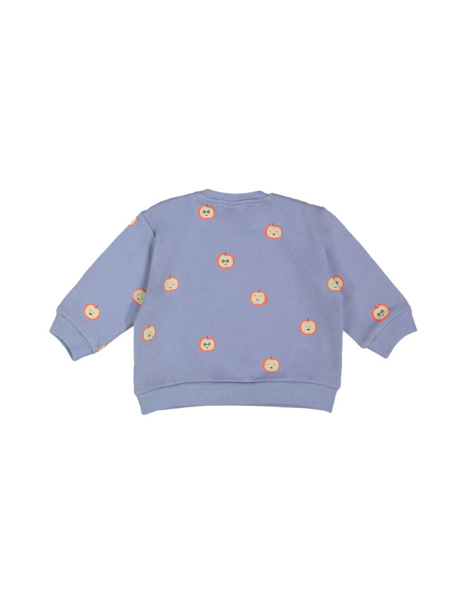 Sweater mini apple jeansblauw 03m