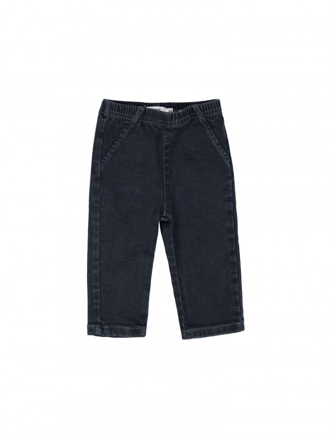 comfy broek mini jeans contrast blauw blauw 09m