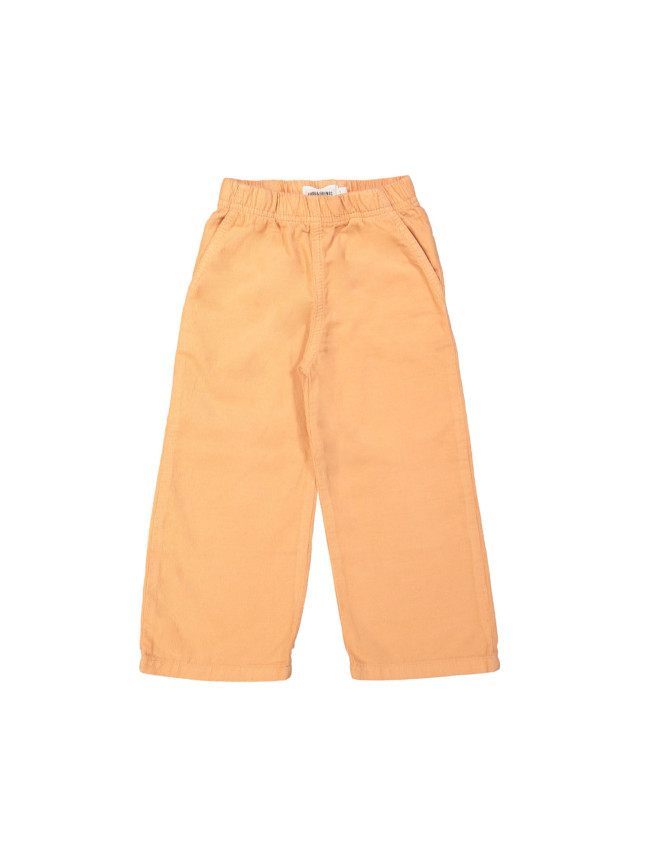 Comfy broek rib oranje 12m