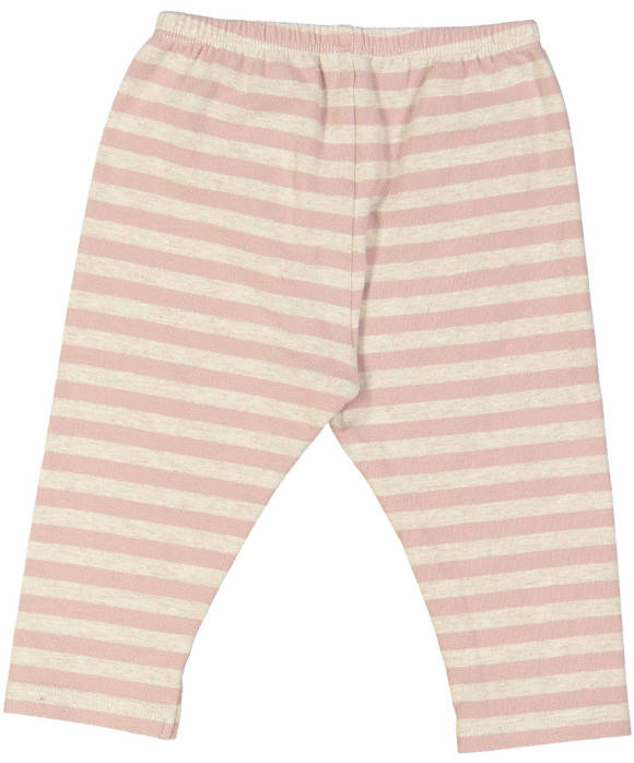 pamperbroek ecru roze streep 12m