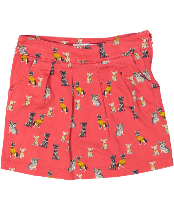 rok roze hondjes 04j