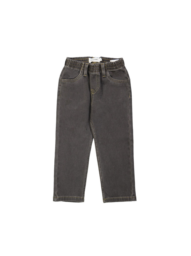 Jeans comfy rekker bruin 12m