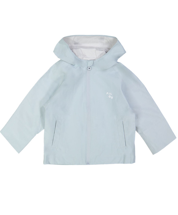 Summer coat light blue