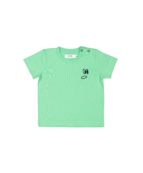 t-shirt mini crocoface groen