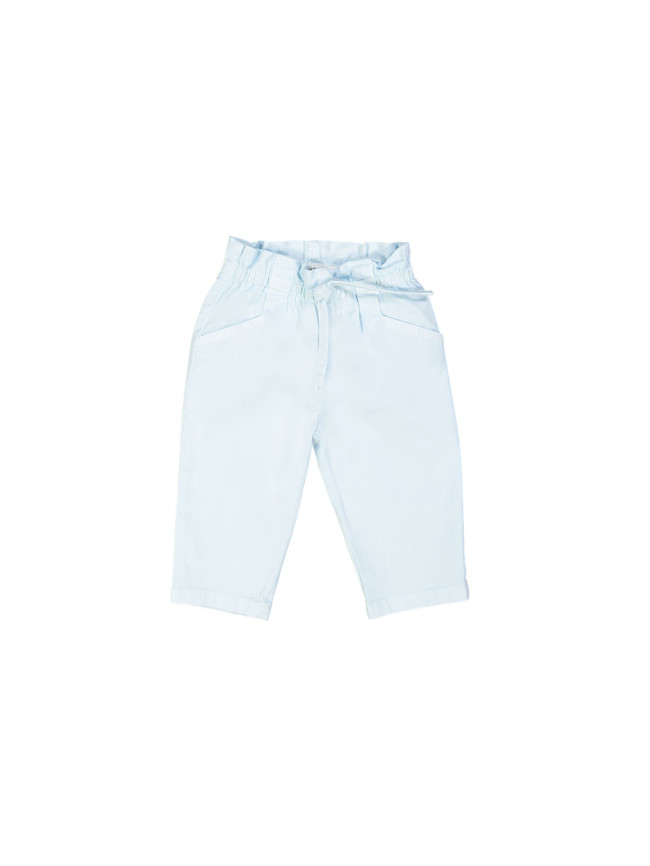 pantalon paperbag mini bleu clair 03m