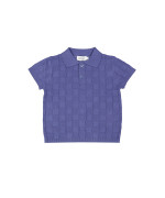 polo ruit blauw 07j