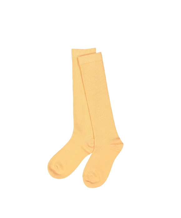 Knee-length socks orange