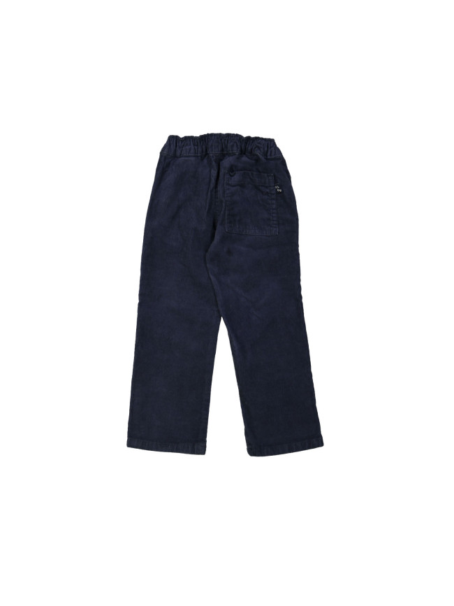 Comfy broek rib donkerblauw 12m