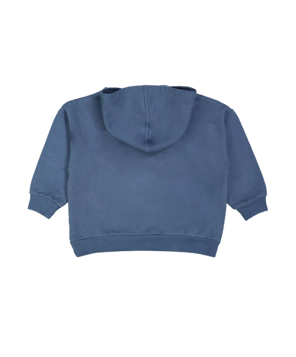 Sweater à capuche renard marine