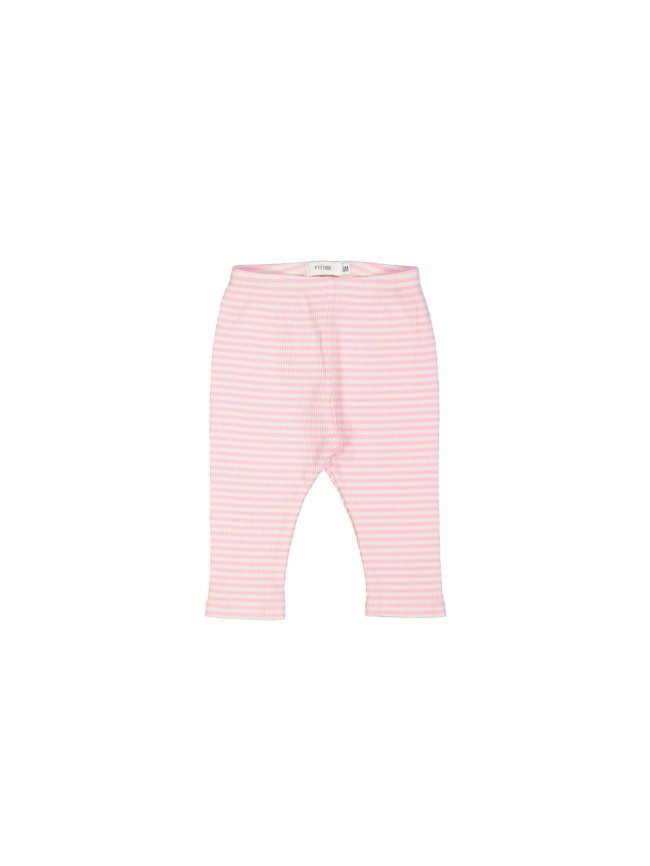 broek rib streep felroze 00m