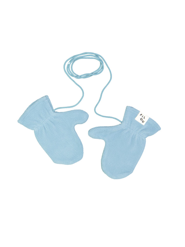 Mittens polar light blue