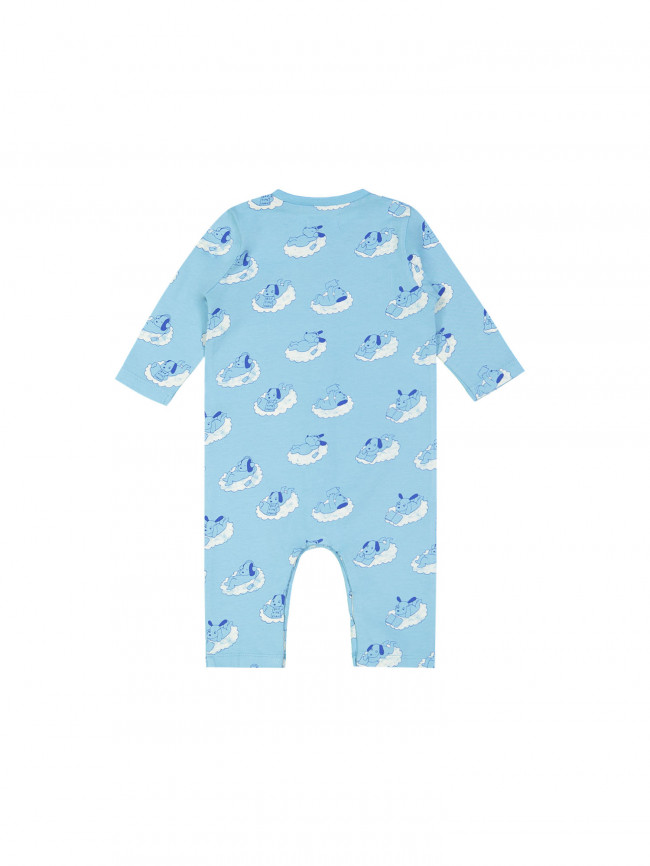 pyjama bedtime story blauw 06m