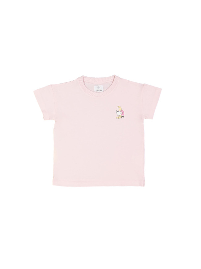 T-shirt livre rose clair