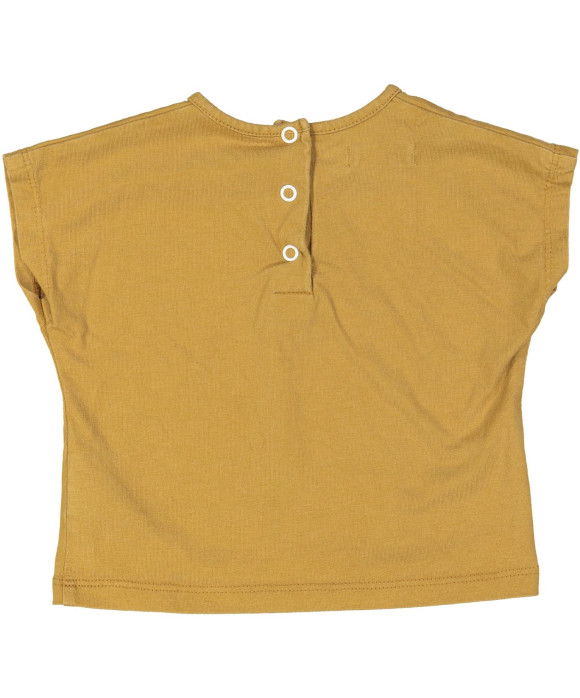 t-shirt bruin bloem 03m