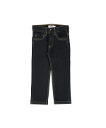 Jeans regular rits afg. blauw 09j