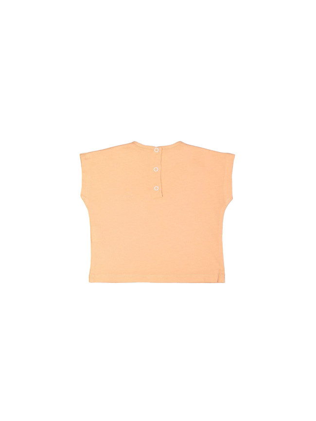 t-shirt mini shell salmon