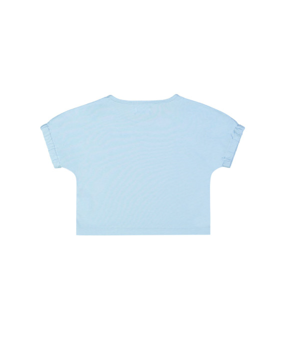 t-shirt cartwheel light blue