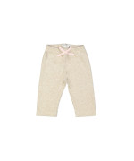 Trousers comfy mini ribbed ecru