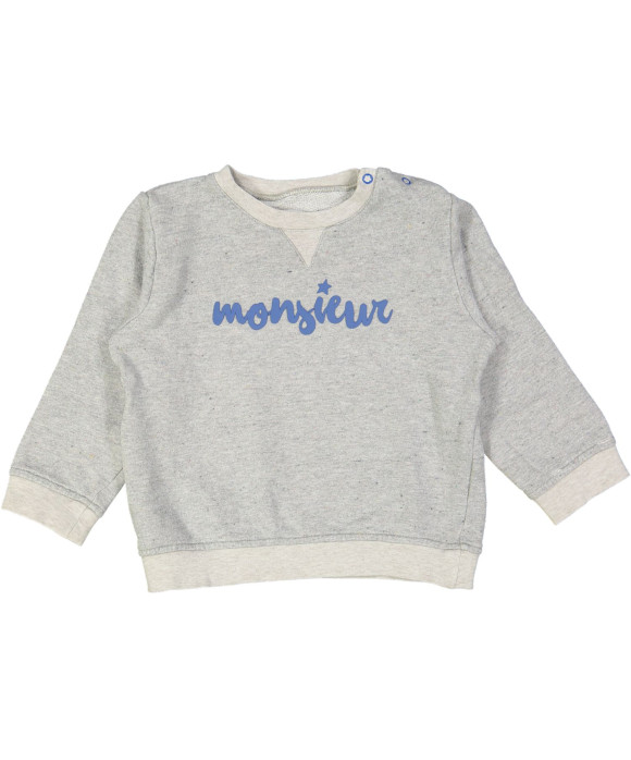 sweater grijs monsieur 18m