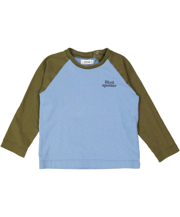 t-shirt groen bird spotter 12m