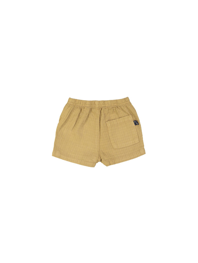 short mini beige foncé