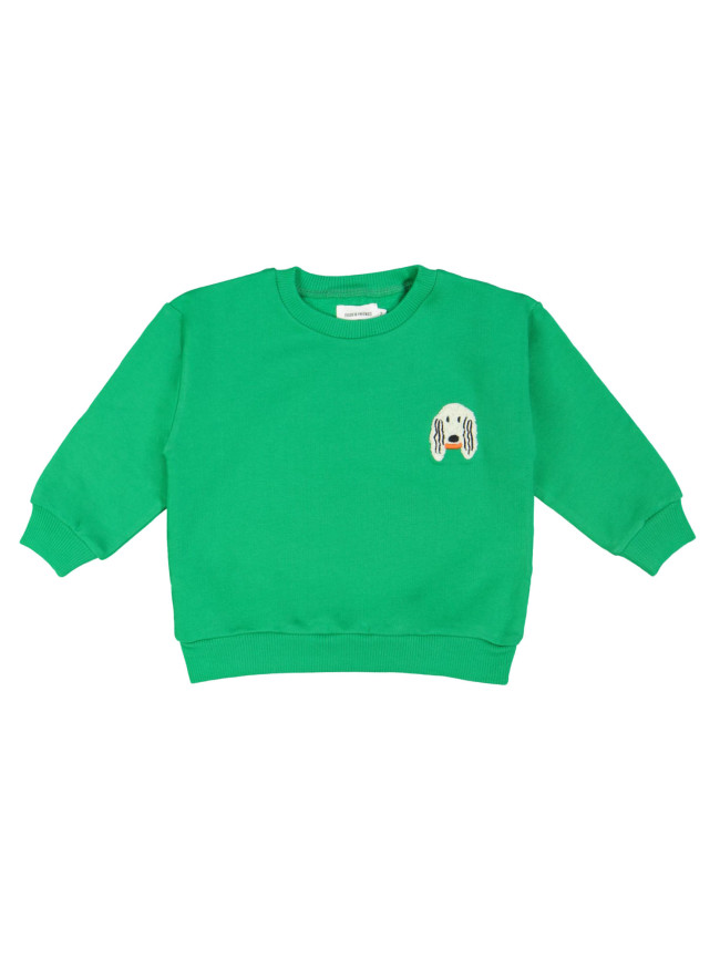 Sweater dog felgroen 03j