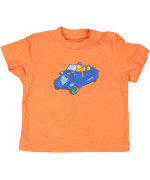 t-shirt oranje racewagen  06m