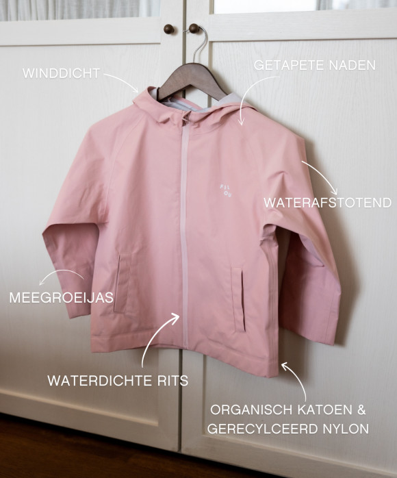 Summer coat old pink