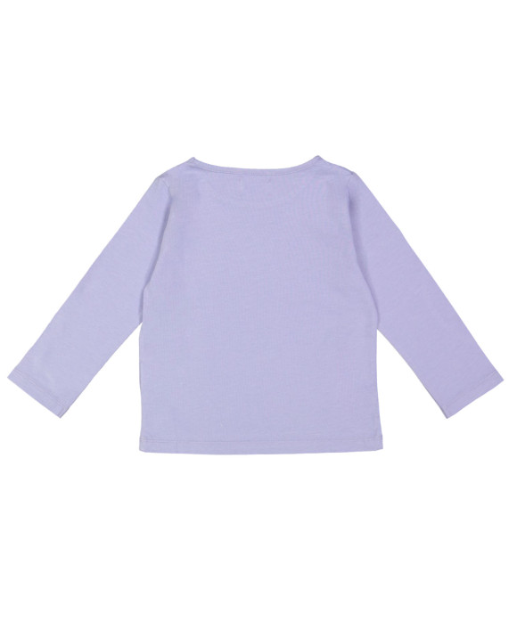 t-shirt heart smiley lavender