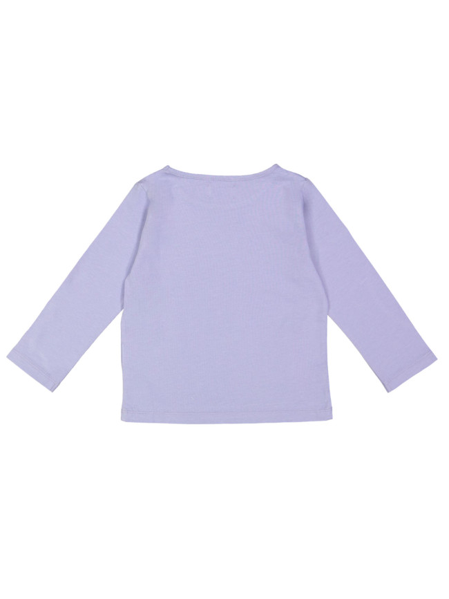 t-shirt heart smiley lavender